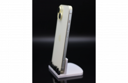 Apple iPhone 15 256 GB Yellow 100% akku - 12 HÓ GARANCIA