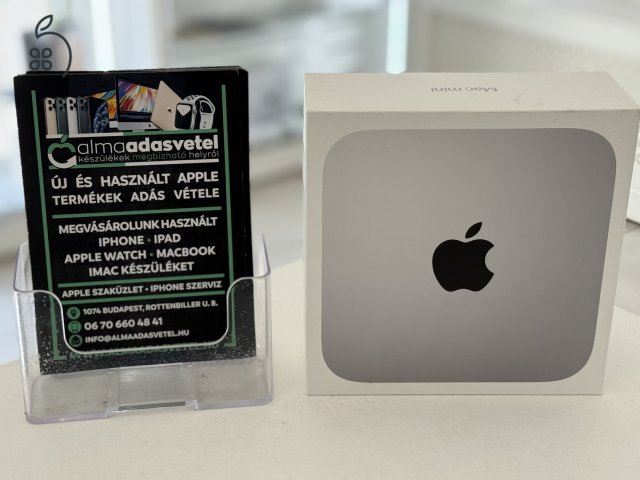Mac Mini M1 8GB/256ssd/Újszerű/1-3 hónap gar./p4430