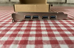 Mac Pro / 1.1 - 5.1 / -hoz 4 portos USB 3.0 PCIe kártya eladó