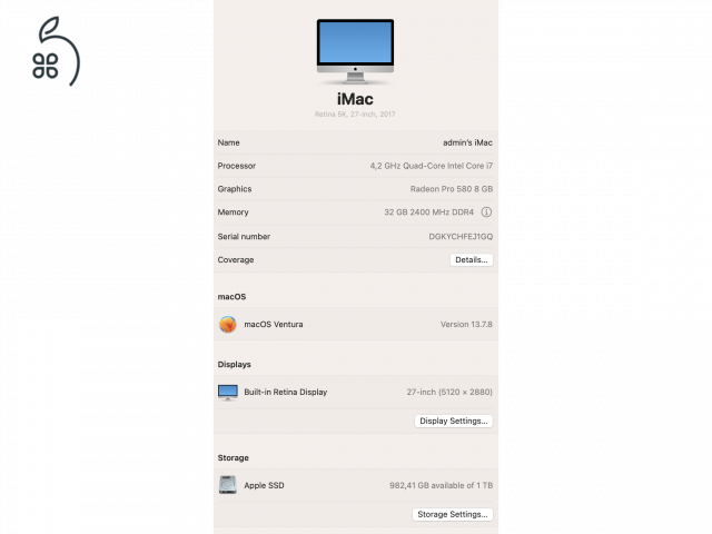 iMac 27