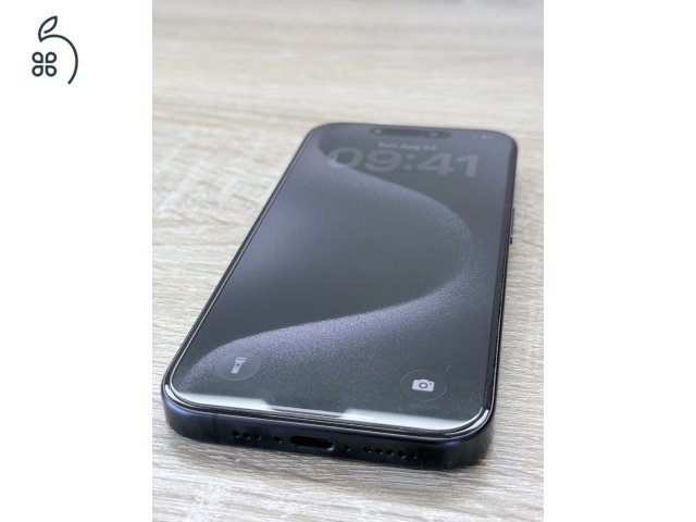 Újszerű iPhone 15 Pro 128 GB kék titán, független