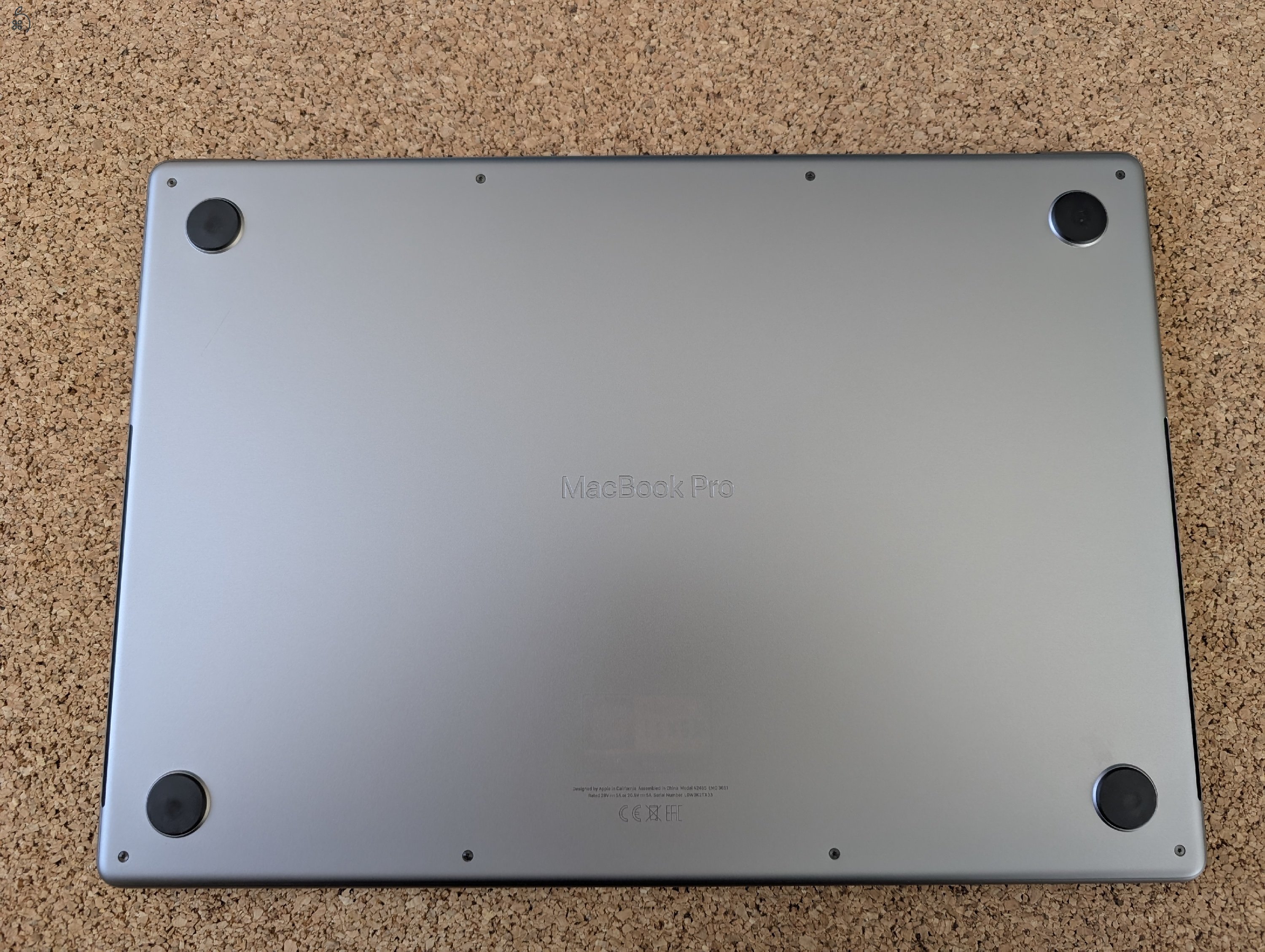 MacBook Pro 16-inch M1 Pro 16GB 512GB SSD - Magyar billentyűzet - Space Gray/asztroszürke - doboz