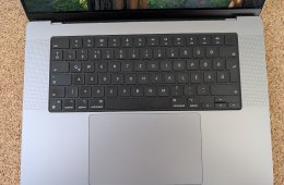 MacBook Pro 16-inch M1 Pro 16GB 512GB SSD - Magyar billentyűzet - Space Gray/asztroszürke - doboz