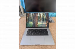 MacBook Pro 16-inch M1 Pro 16GB 512GB SSD - Magyar billentyűzet - Space Gray/asztroszürke - doboz