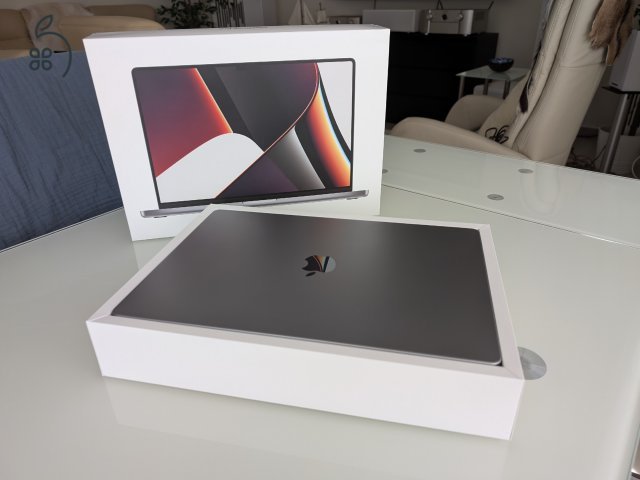 MacBook Pro 16-inch M1 Pro 16GB 512GB SSD - Magyar billentyűzet - Space Gray/asztroszürke - doboz