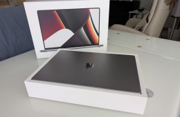 MacBook Pro 16-inch M1 Pro 16GB 512GB SSD - Magyar billentyűzet - Space Gray/asztroszürke - doboz