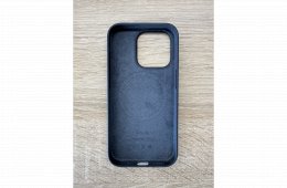 Eredeti Apple iPhone 15 Pro viharkék MagSafe szilikon tok