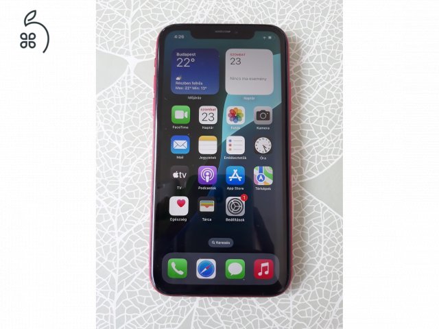 Iphone XR, piros