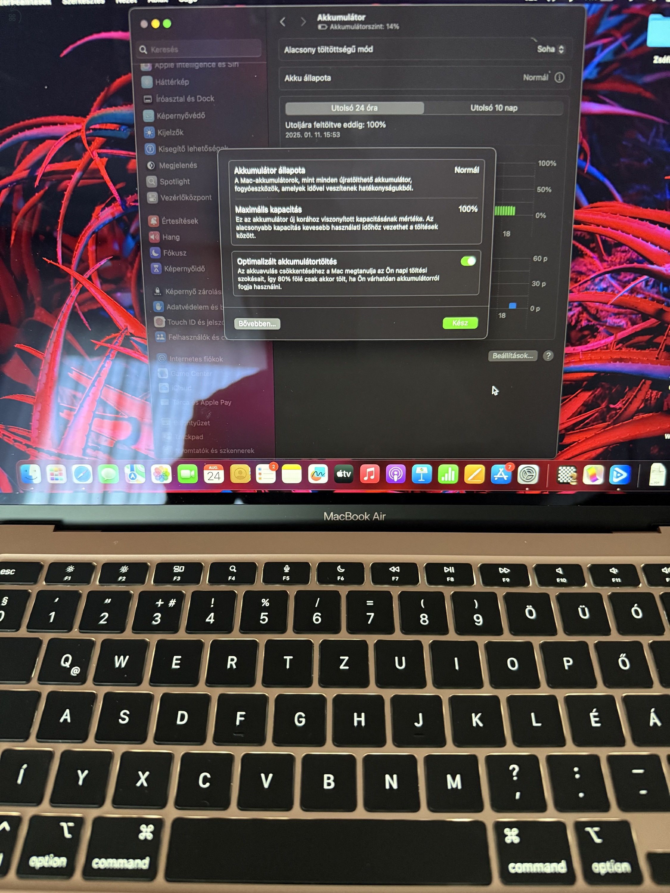 MacBook Air M1 2020 8GB 256GB Rosegold