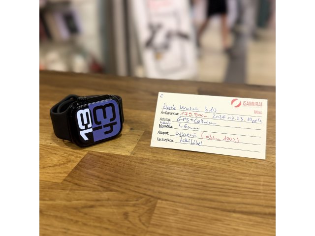 6. Apple Watch Series 10 - GPS+LTE - 46 mm - APPLE GAR - 100% AKKU