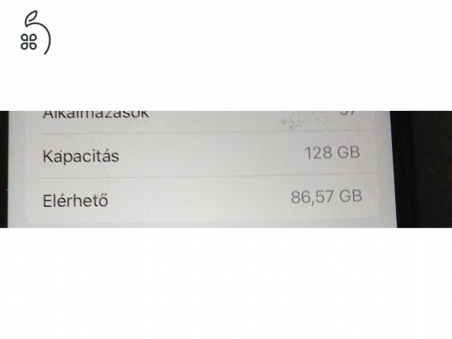 Hibátlan iphone 7 128GB