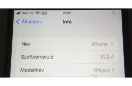 Hibátlan iphone 7 128GB