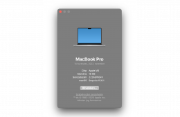 Eladó MacBook Pro M3 – 16GB RAM, 512GB SSD, SILVER, új állapot!