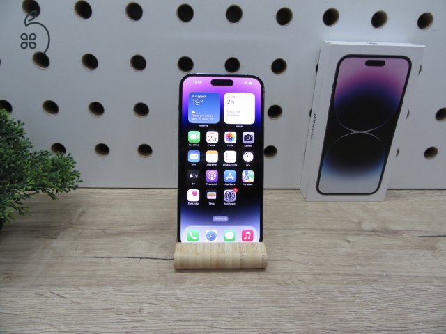 Apple iPhone 14 Pro Max – Stílusos erő, Pro kamera rendszerrel – 128 GB – Használt, karcmentes – 3 hónap garanciával