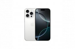 iPhone 16 Pro 128GB - (White Titan) - Csak 1db! 