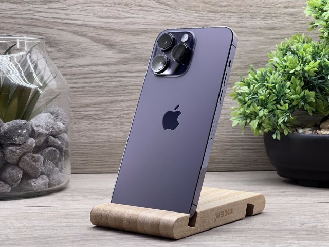 iPhone 14 Pro Max Deep Purple 128GB 2 ÉV Garanciával Számlával 94% Aksi