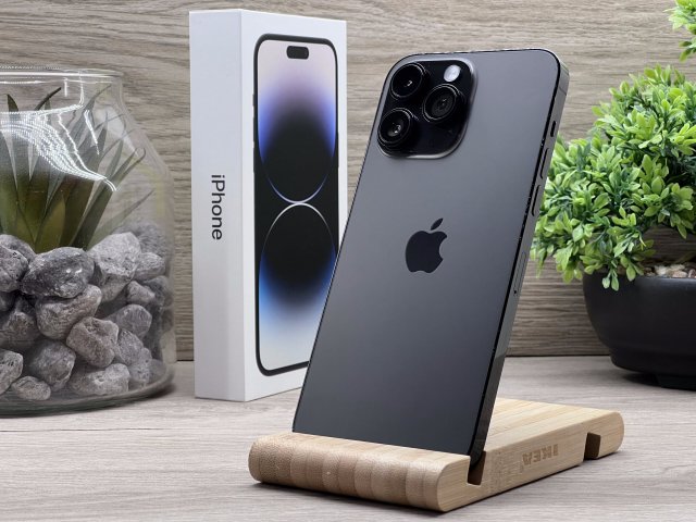 iPhone 14 Pro Max Space Black 256GB 2 ÉV Garanciával Számlával 91% Aksi