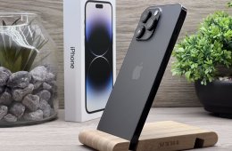 iPhone 14 Pro Max Space Black 256GB 2 ÉV Garanciával Számlával 91% Aksi