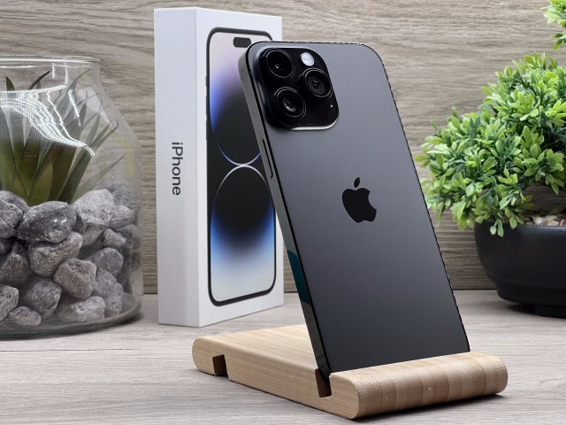 iPhone 14 Pro Max Space Black 256GB 2 ÉV Garanciával Számlával 91% Aksi