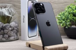 iPhone 14 Pro Max Space Black 256GB 2 ÉV Garanciával Számlával 91% Aksi