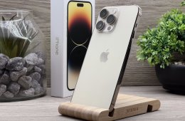 Hibátlan iPhone 14 Pro Max Gold 256GB 2 ÉV Garanciával Számlával 93% Aksi