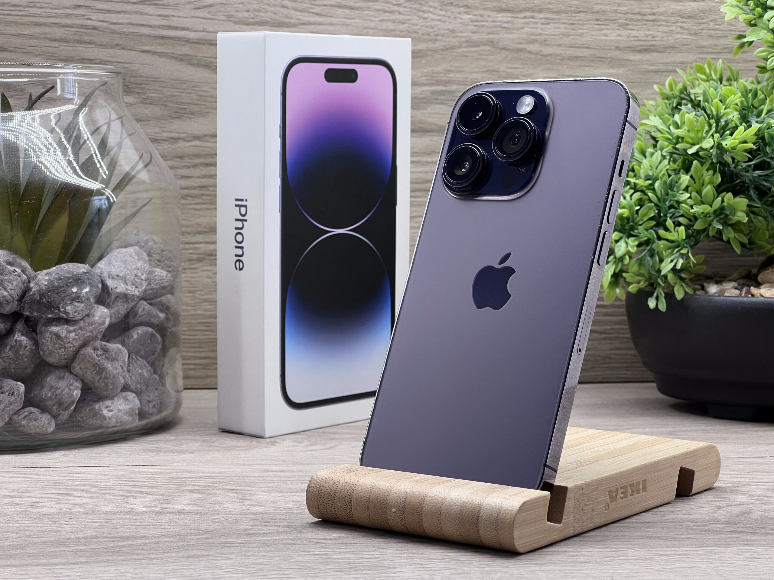 iPhone 14 Pro Purple 128GB 2 ÉV Garanciával Számlával 96% Aksi