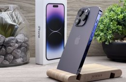 iPhone 14 Pro Purple 128GB 2 ÉV Garanciával Számlával 96% Aksi