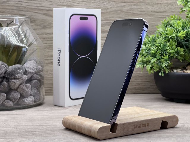 iPhone 14 Pro Purple 128GB 2 ÉV Garanciával Számlával 96% Aksi