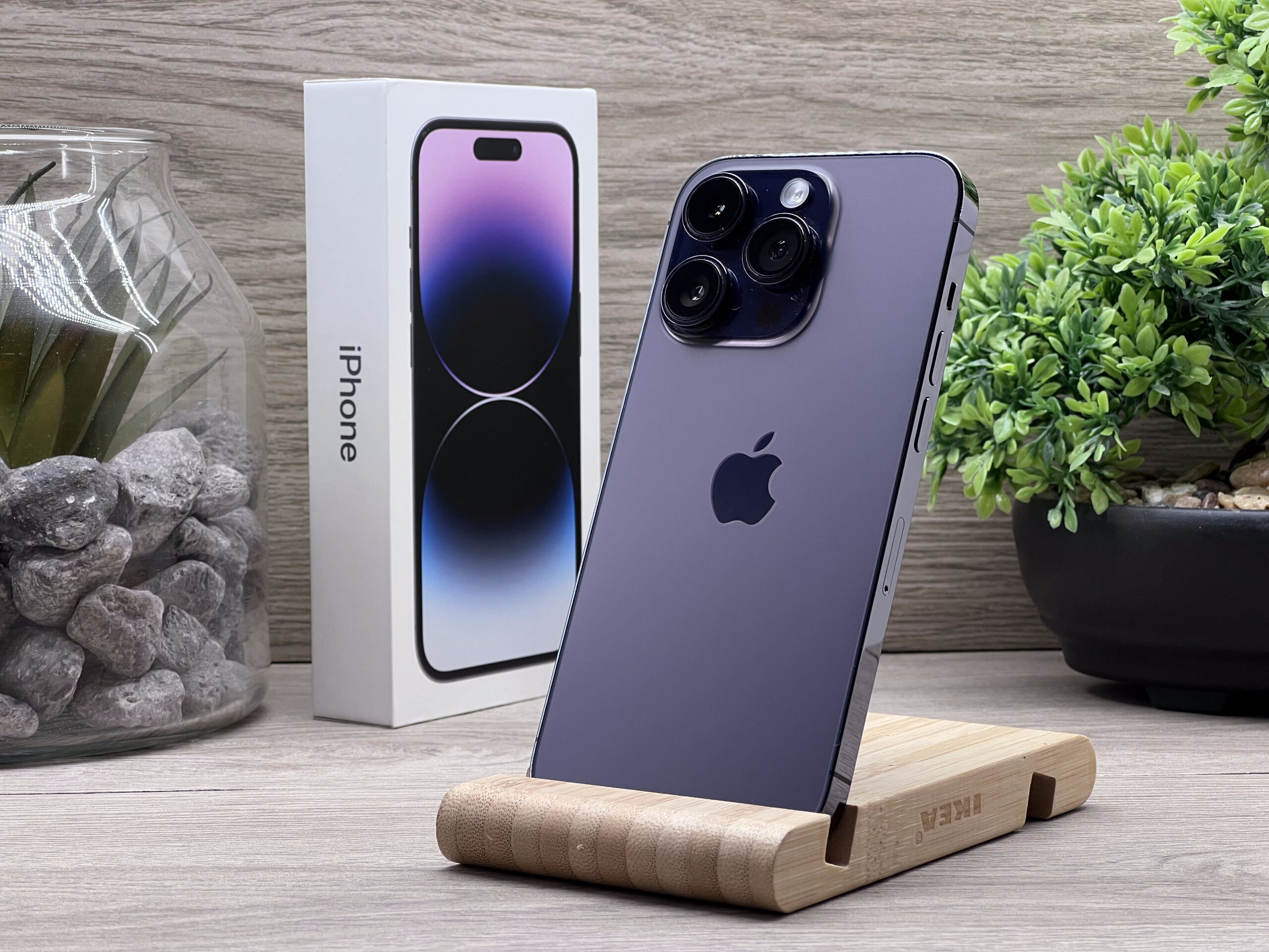 Hibátlan iPhone 14 Pro Deep Purple 128GB 2 ÉV Garanciával Számlával 93% Aksi