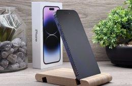 Hibátlan iPhone 14 Pro Deep Purple 128GB 2 ÉV Garanciával Számlával 93% Aksi
