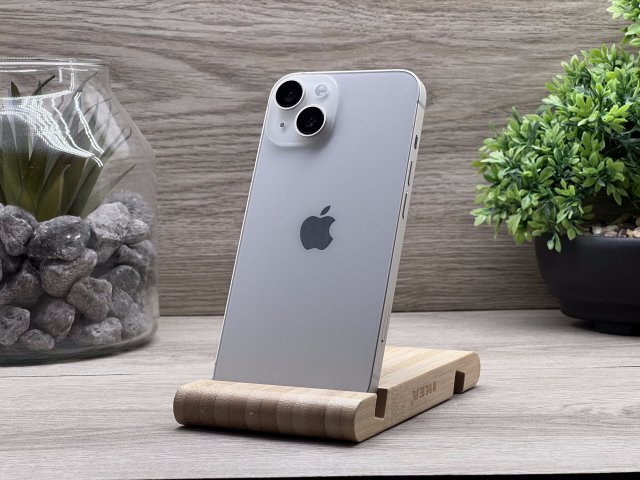 iPhone 14 Starlight 128GB 2 ÉV Garanciával Számlával 91% Aksi