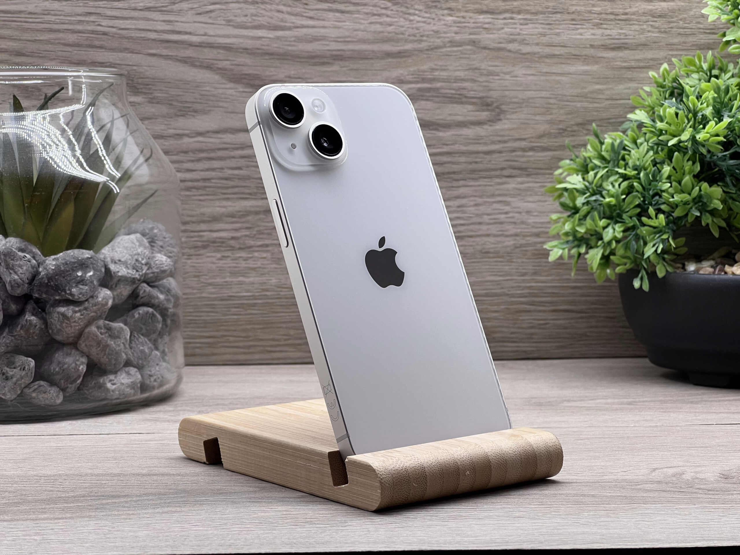 iPhone 14 Starlight 128GB 2 ÉV Garanciával Számlával 91% Aksi