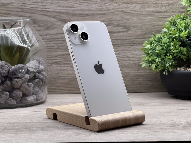 iPhone 14 Starlight 128GB 2 ÉV Garanciával Számlával 91% Aksi