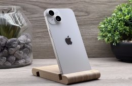 iPhone 14 Starlight 128GB 2 ÉV Garanciával Számlával 91% Aksi