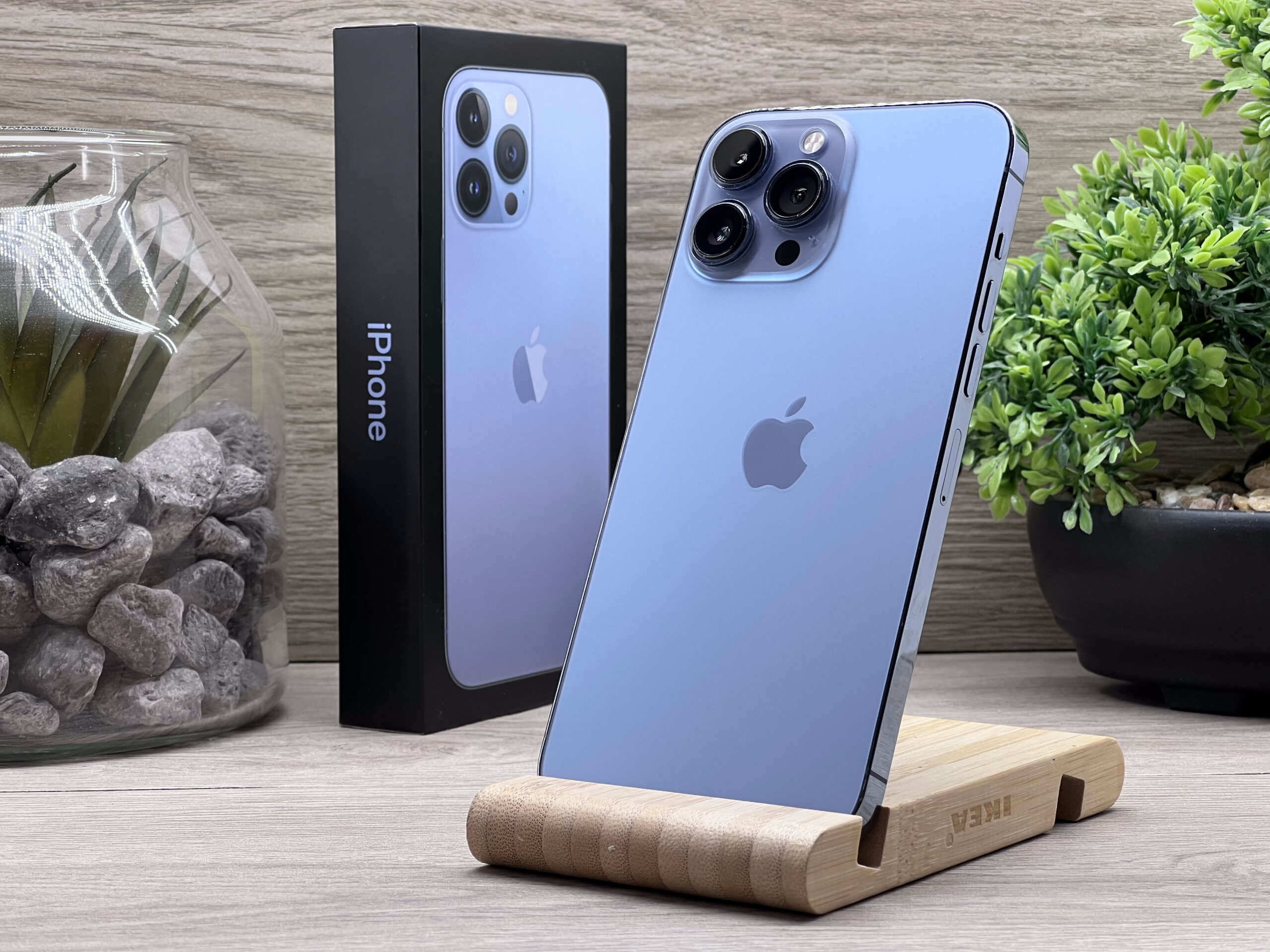 iPhone 13 Pro Max Sierra Blue 128GB 2 ÉV Garanciával Számlával 91% Aksi