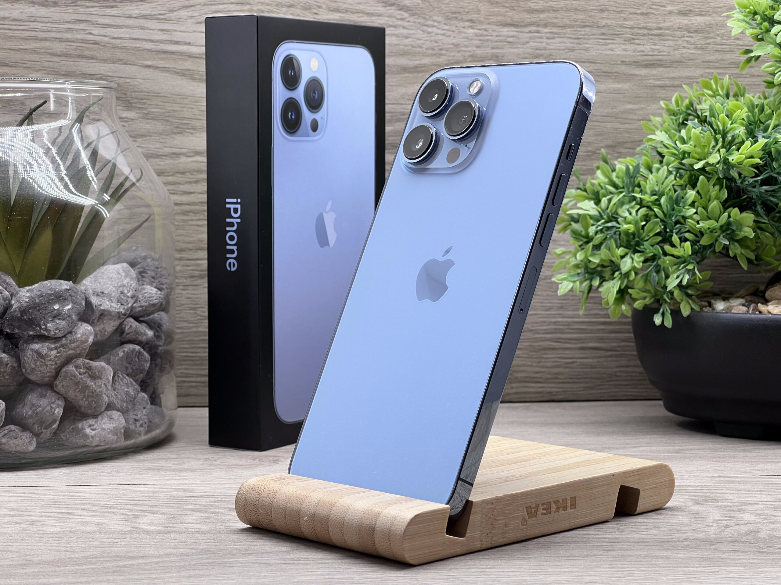 iPhone 13 Pro Max Sierra Blue 128GB 2 ÉV Garanciával Számlával 91% Aksi