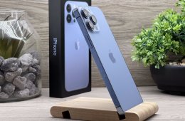 iPhone 13 Pro Max Sierra Blue 128GB 2 ÉV Garanciával Számlával 91% Aksi