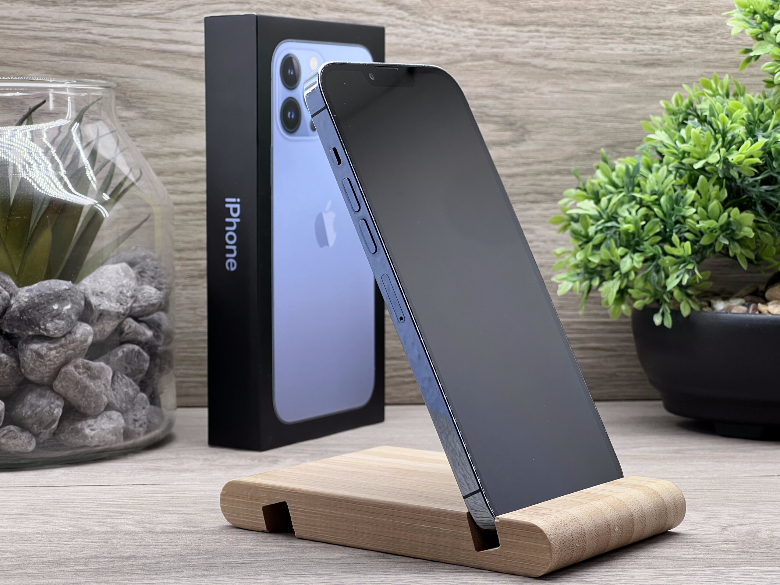 iPhone 13 Pro Max Sierra Blue 128GB 2 ÉV Garanciával Számlával 91% Aksi