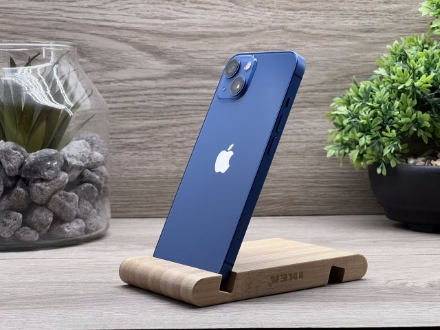 iPhone 13 Blue 128GB 2 ÉV Garanciával Számlával 100% Aksi