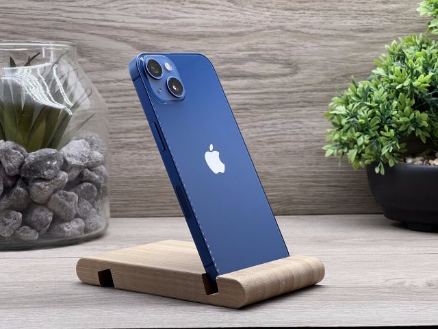 iPhone 13 Blue 128GB 2 ÉV Garanciával Számlával 100% Aksi