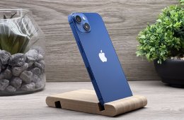iPhone 13 Blue 128GB 2 ÉV Garanciával Számlával 93% Aksi