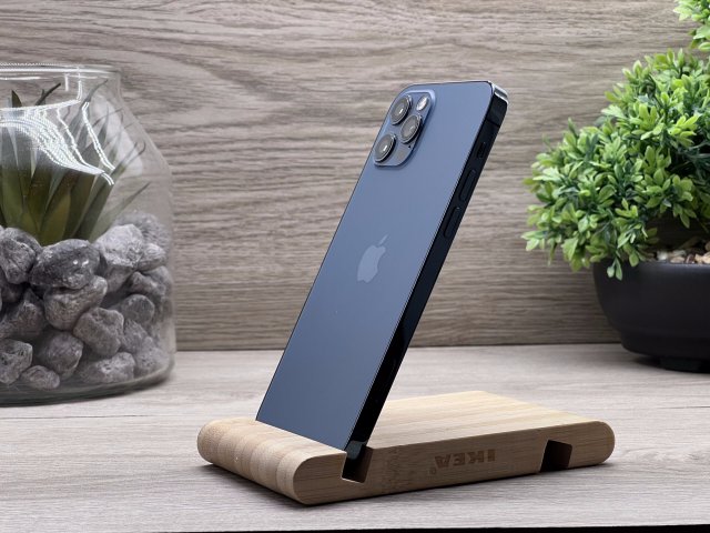 iPhone 12 Pro Pacific Blue 256GB 2 ÉV Garanciával Számlával 100% Aksi