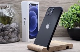 iPhone 12 Black 64GB 2 ÉV Garanciával Számlával 90% Aksi