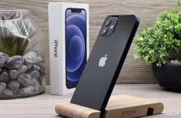 iPhone 12 Black 64GB 2 ÉV Garanciával Számlával 90% Aksi