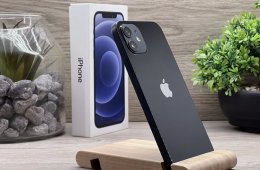 iPhone 12 Black 64GB 2 ÉV Garanciával Számlával 90% Aksi