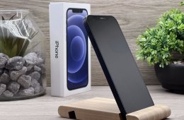 iPhone 12 Black 64GB 2 ÉV Garanciával Számlával 90% Aksi