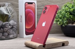 Hibátlan iPhone 12 Red 128GB 2 ÉV Garanciával Számlával 100% Aksi