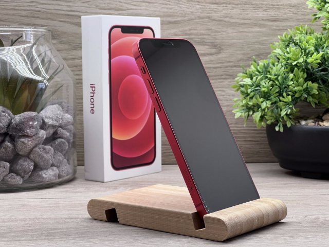 Hibátlan iPhone 12 Red 128GB 2 ÉV Garanciával Számlával 100% Aksi