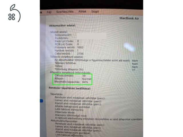 MacBook Air M1 mint az új