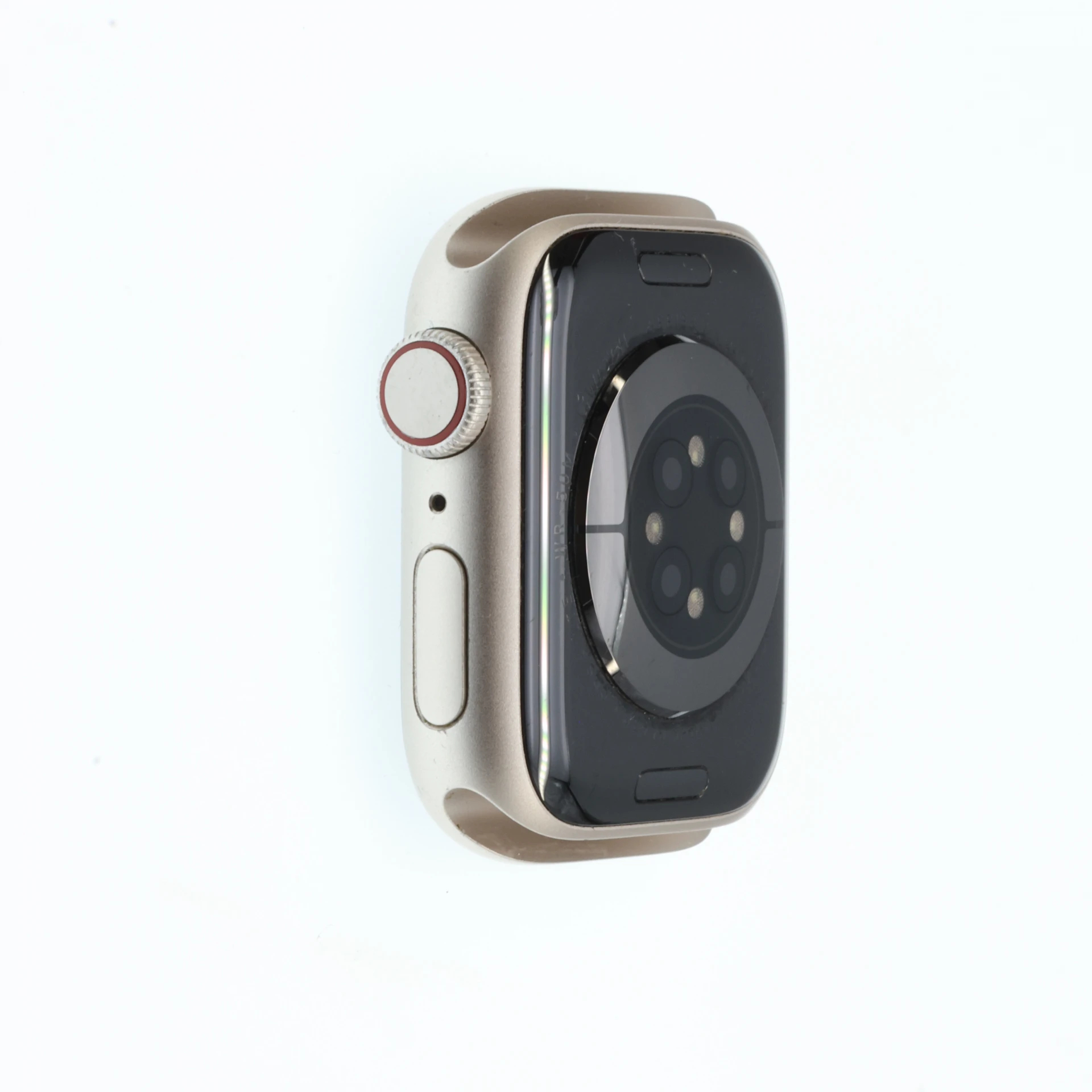 !! 1 ÉV GARANCIA !! Apple Watch Series 7 41mm Starlight 80% Wifi+Cell